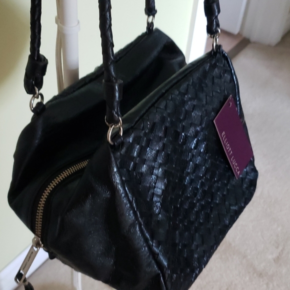 Elliot Lucca long shoulder strap leather bag - Picture 3 of 9